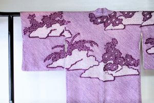 着物を利休バックへリメイク