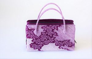 着物を利休バックへリメイク