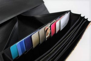 着物を長財布にリメイクします