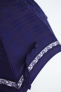 きもの日傘　雨コート　レース部分