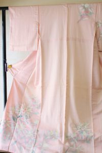 きもの日傘　訪問着