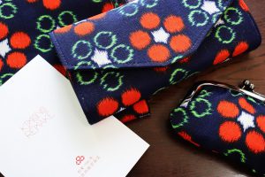 きものリメイク　長財布　がま口財布