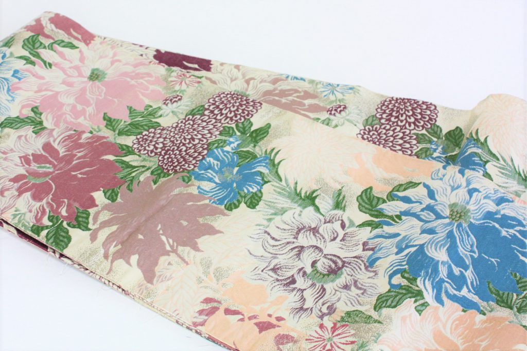 袋帯 リフォーム】お洒落袋帯を半巾帯へリフォーム - 創業1946年 静京